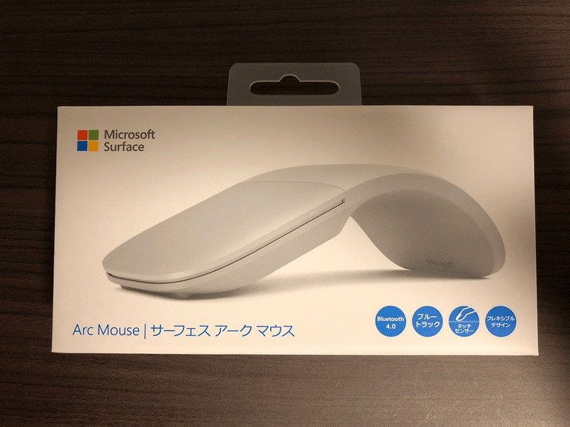 Surface Arc Mouse 箱 正面